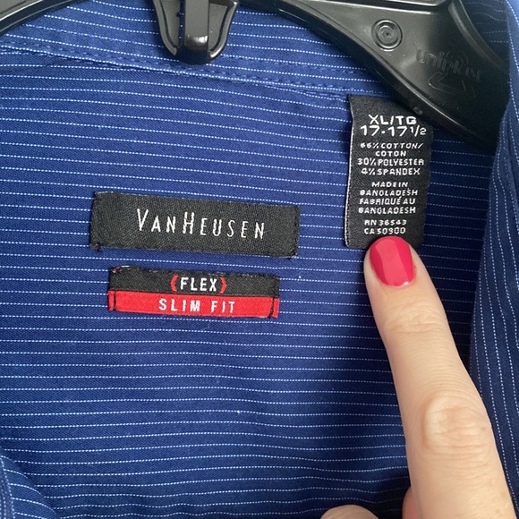 VanHeusen (Flex) Slim Fit Button Down - Picture 2 of 3